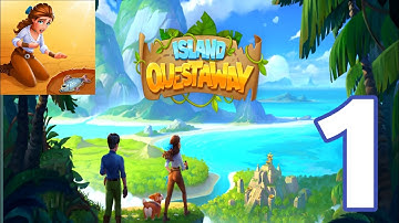 Island Questaway: Jungle Farm Gameplay adventure Walkthrough part 1- Intro & Tutorial (iSO, Android)