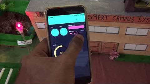 An IoT based Smart Campus System