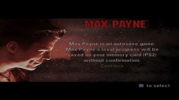 Max Payne Game Title Intro | AetherSX2 | Crazy Gameplay