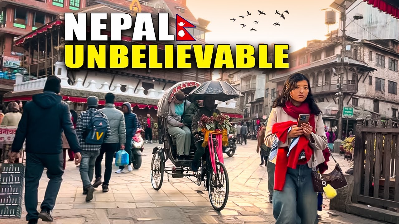 🇳🇵 NEPAL: Kathmandu Looks Like Another World at Evening — HD Walking Tour (WOW)