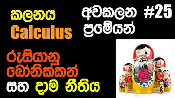 #25 කලනය Calculus - අවකලන ප්‍රමේයන්: දාම නීතිය Chain Rule | Theorems on Differentiation