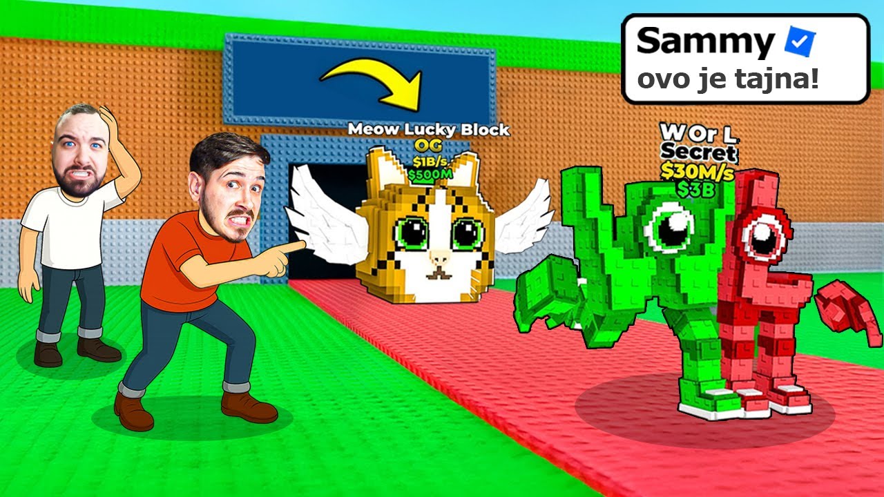 SAMMY JE PRIPREMIO NEVIĐENO *IZNENAĐENJE* ZA NAS U STEAL A BRAINROTU !!