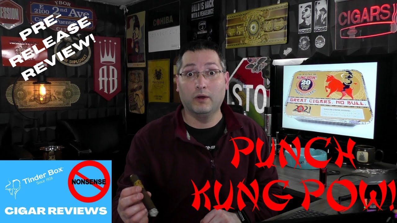 Punch Kung Pow Cigar Review YouTube