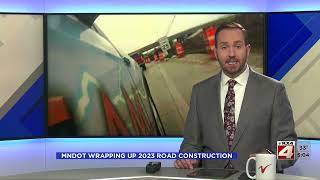 MNDOT wrapping up 2023 road construction