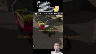 Fs16 vs Fs18 vs Fs20 vs FS23 - Visiting Biogas Plant With Grass #shorts #fs23 #xtremegamingfever