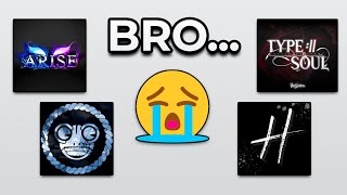 The UNRELEASED Roblox Anime Games TIERLIST