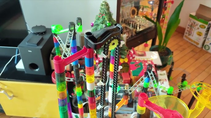 Epic Marble Run Race with SEVEN Elevators!! 