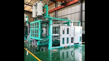 EPP Shape moulding machine testing after installation