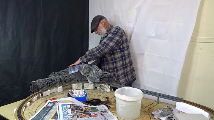 Raised Rails: A Model Railway- Episode 4 Making The Mountain Frame