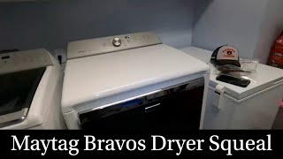 Maytag Bravos Annoying Dryer Squeal Diagnosis and Repair