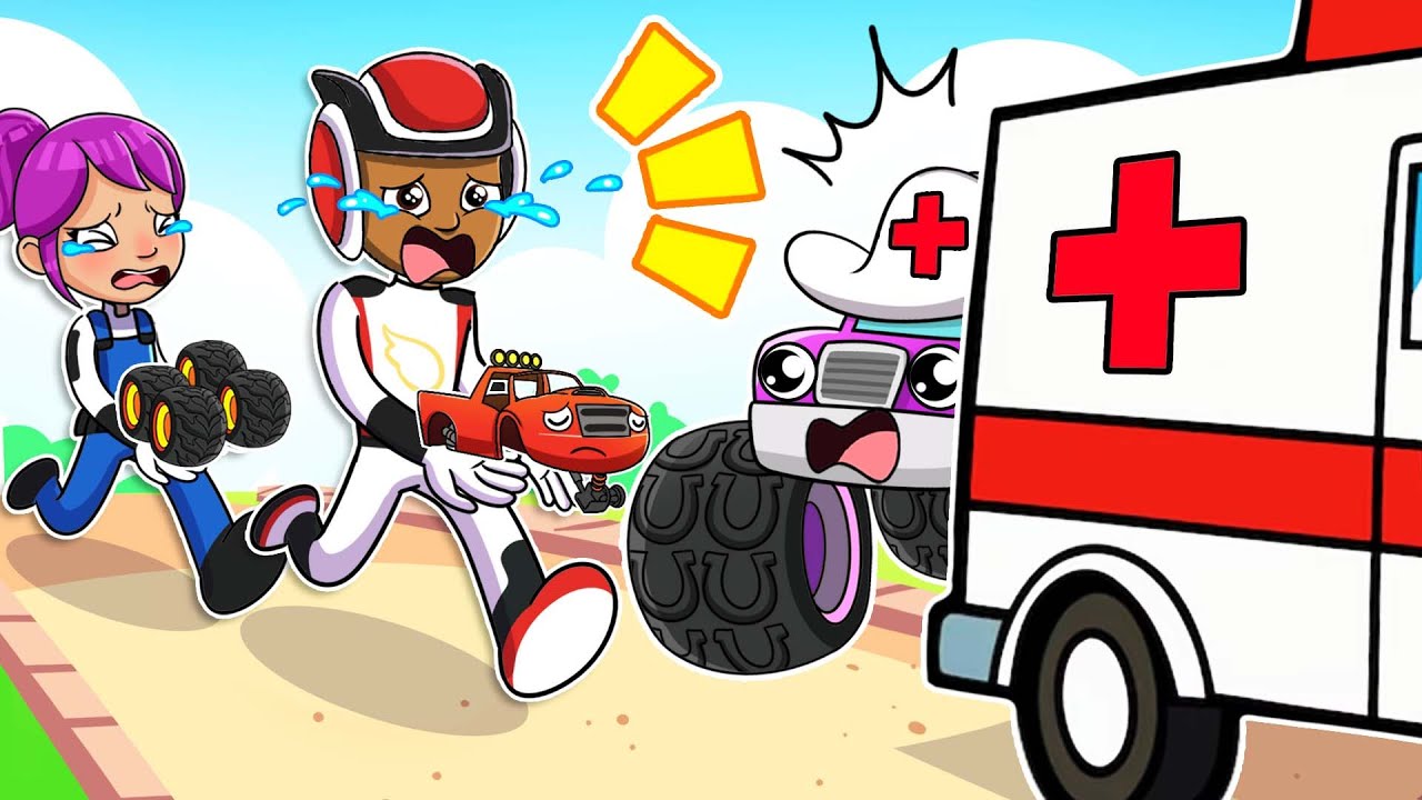 Oh No, What Happend to Blaze? Praying for healing for BLaze? - Blaze and the Monster Machines