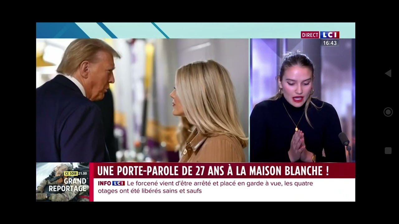 Chronique LCI / 17 novembre / La nouvelle porte parole de la Maison