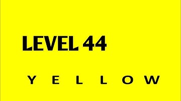 YELLOW Level 43-44 Android/IOS Gameplay Walkthrough By Bart Bonte
