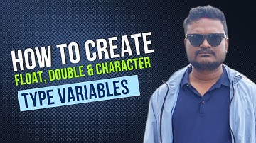 How to create float, double and character type variable | C programing in Nepali