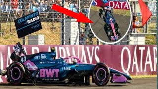 Franco Colapinto HUGE CRASH In Hungarian Grand Prix 2026 || Hungarian GP Highlights