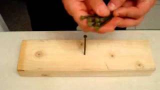How to Put 10 or 16 Nails on Top of 1 Nail Head!  Nails Trick