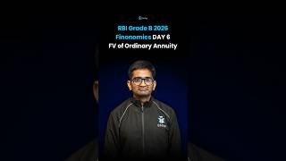 FV of Ordinary Annuity | RBI Grade B 2026 Phase 2 Finance Preparation | Finonomics Series
