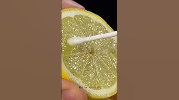 Lemon With Fire Experiment || Create invisible ink with lemon juice || Lemon Science || #shorts