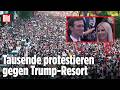 Albanien: Massenprotest gegen Trump-Resort für Superreiche!