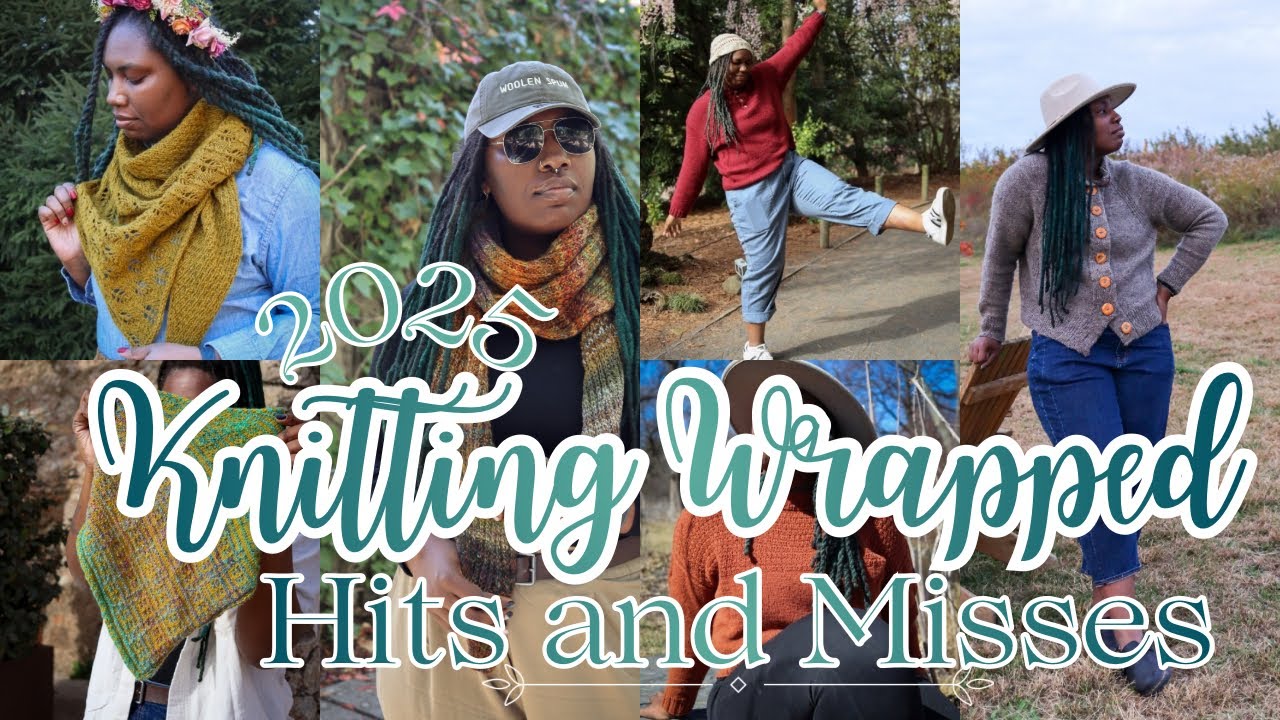 Вязание и прядение 2025: итоги || Удачные и неудачные проекты, а также любимые пряжи этого года