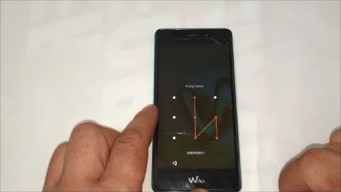 Hard Reset Wiko Tommy Remove pattern code