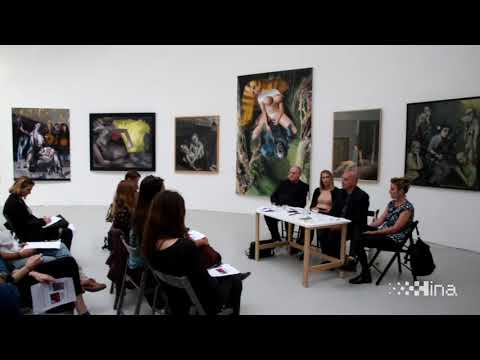 Konferencija za novinare u povodu 5. bijenala slikarstva i izložbe Leipzig Connection