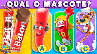 Adivinhe 30 MASCOTES pelo PRODUTO | De onde é o Mascote? | Quiz dos Mascotes?