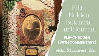 Edith Holden Journal Flip Through - With Commentary - SOLD Thank you!