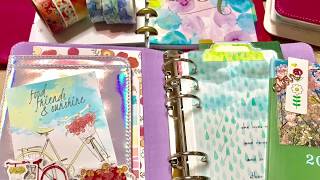 【6月手帳SET UP & PLAN with Me】June 2018 cocoa daisy & Happy Planner