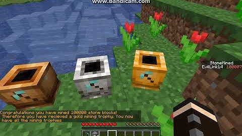 Mining Trophies 1.14 Snapshot Datapack Overview (Using 18w43b)