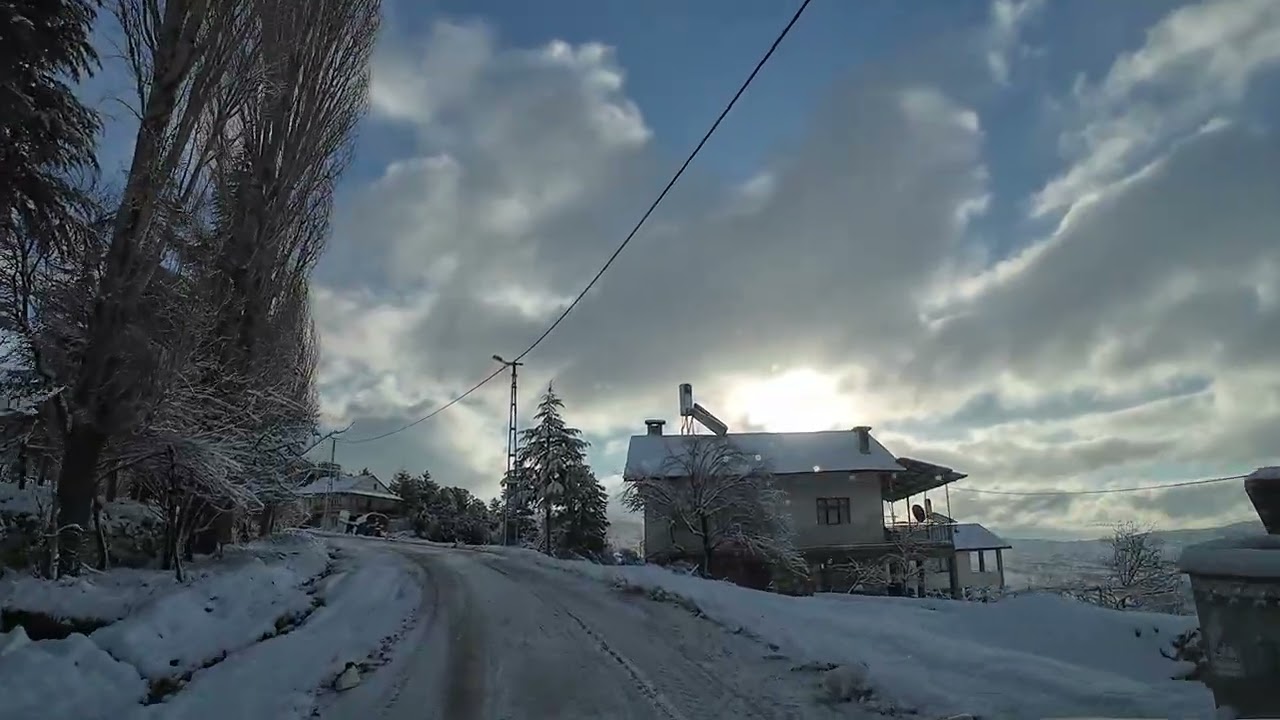 Kar yağışı 26.02.2026