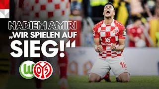 Nadiem Amiri vor dem großen Finale in Wolfsburg | #WOBM05 | #05ertv | Saison 2023/24