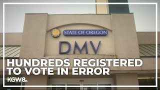 Over several hundred noncitizens mistakenly registered to vote in Oregon