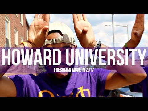 Howard University Freshman Move In 2017 VLOG