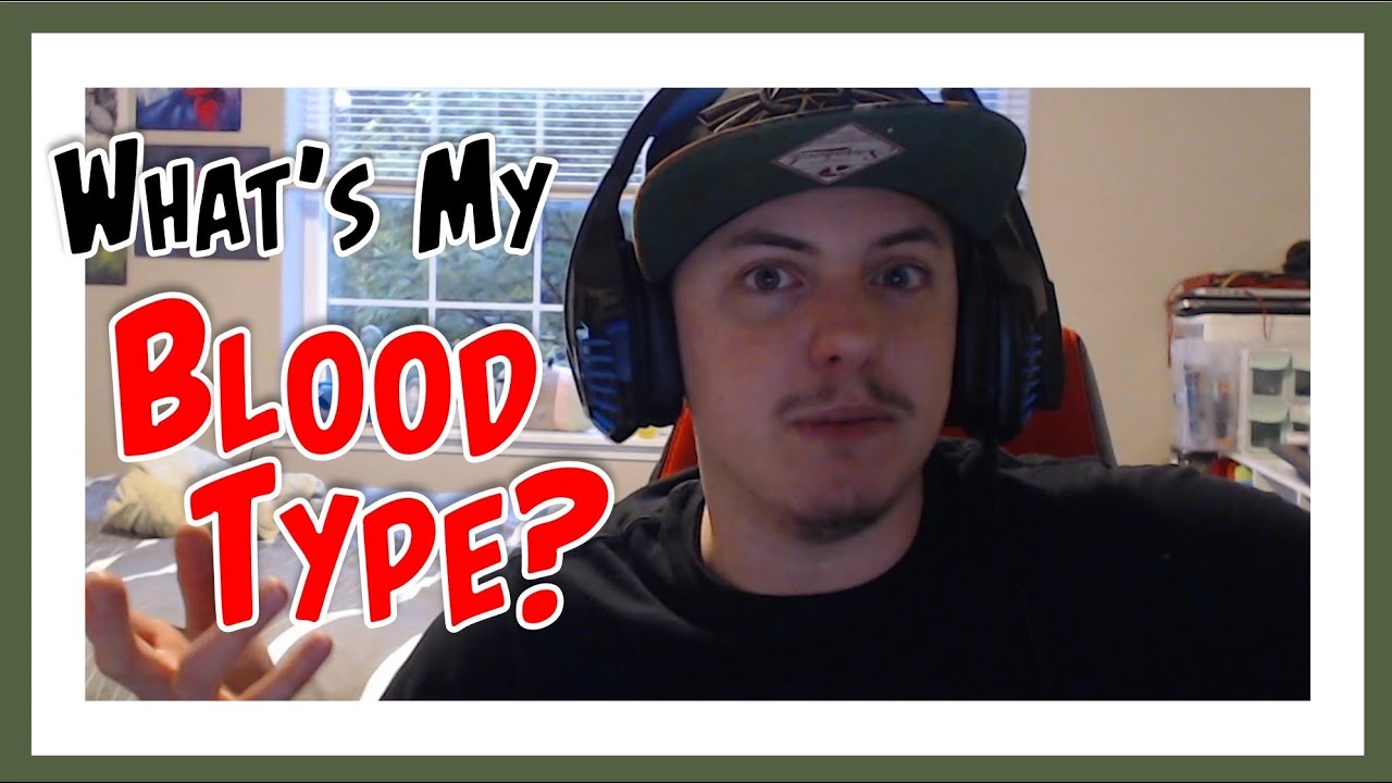 I Find Out My Blood Type Using A Home Kit YouTube