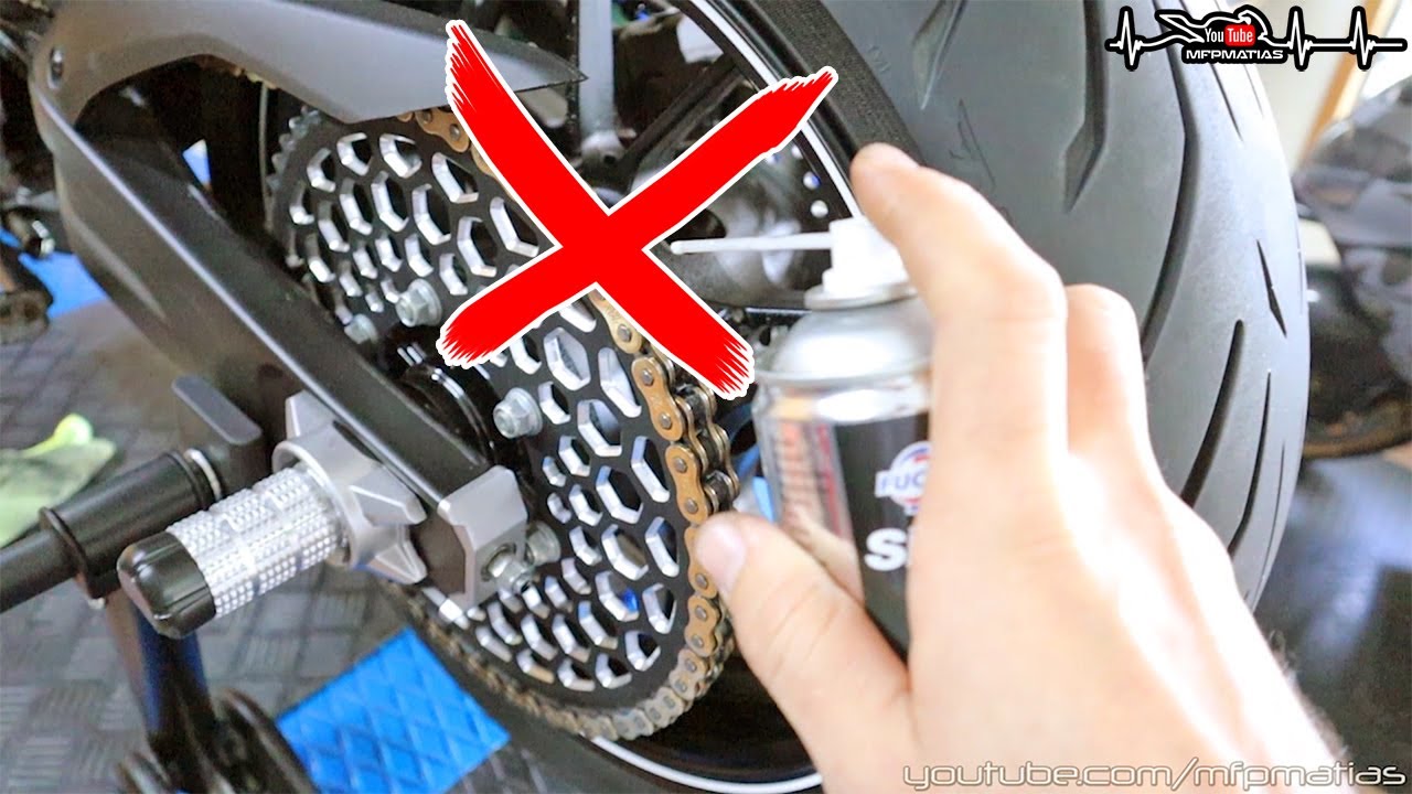 Como lavar e lubrificar a corrente da tua mota! [PT]