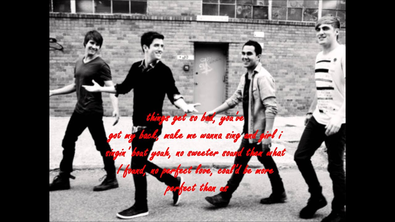 Big Time Rush Music Sounds Better With You lyrics YouTube