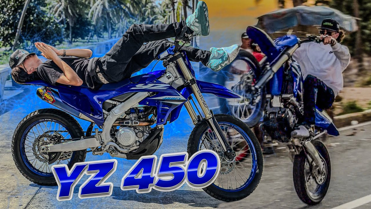 Probando la YZ 450 🔥 la MOTO de mis SUEÑOS 🤩 | LA LORA