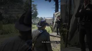Uh ho Dutch is thinking #arthurmorgan #rdr2 #reddeadredmption2 #shorts #dutchvanderlinde