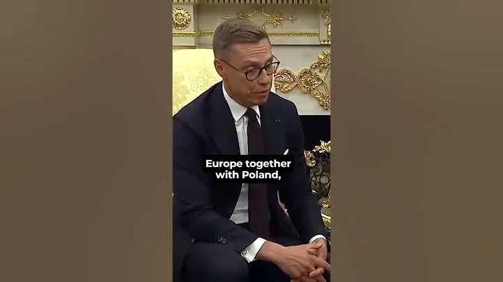 Alexander Stubb glazes Finlands military capabilities in the White house. #finland #trump #russia