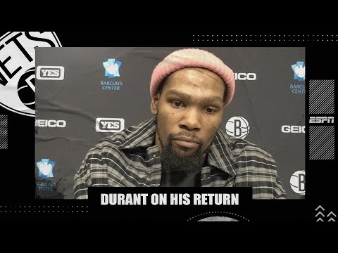 Kevin Durant speaks about winning Nets debut vs. Warriors | NBA on ESPN