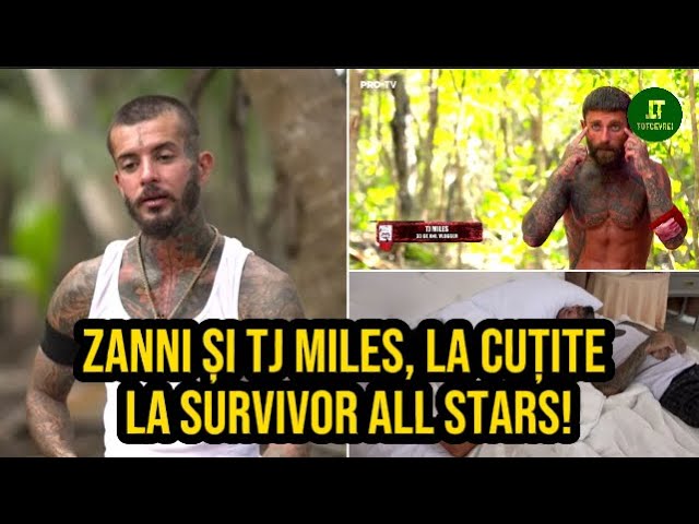 ZANNI ȘI TJ MILES, LA CUȚITE LA SURVIVOR ALL STARS! DEZVĂLUIREA PE CARE ANA PORGRAS I-A FĂCUT-O! class=