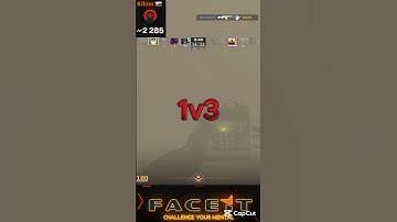 Can i clutch this 1v3 ?? #faceit10lvl #cs2