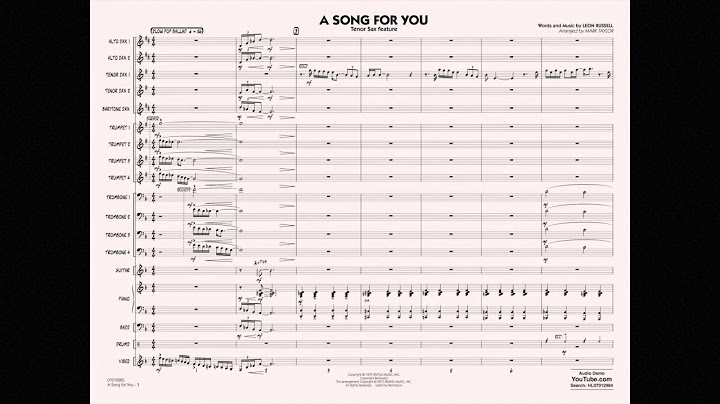 A Song for You Orchestral version - Orchestral performance video thumbnail