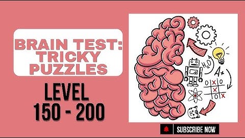 Brain test: Tricky puzzles | Level 150 - 200 | All Levels Solved