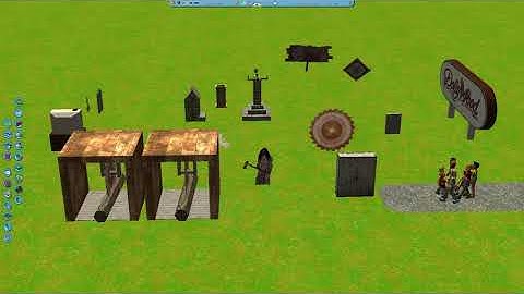 RollerCoaster Tycoon 3 Custom Scenery Download Random Animated Objects
