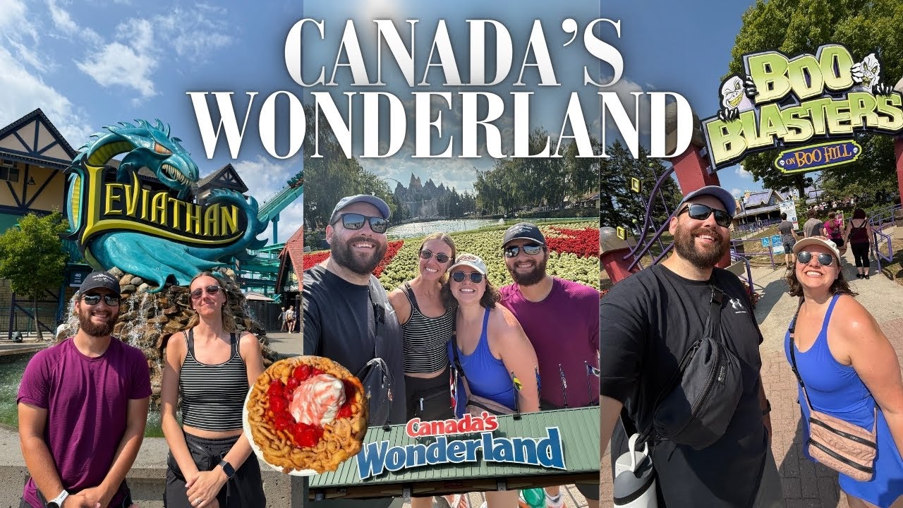 Canada's Wonderland Vlog 🎢✨| Alpen Fury, Rides, Snacks & more