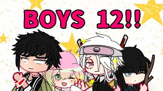 We're Boys 12||Meme||Trend||Not Og||Kny/Ds||Gacha Plus||Taho-Taho