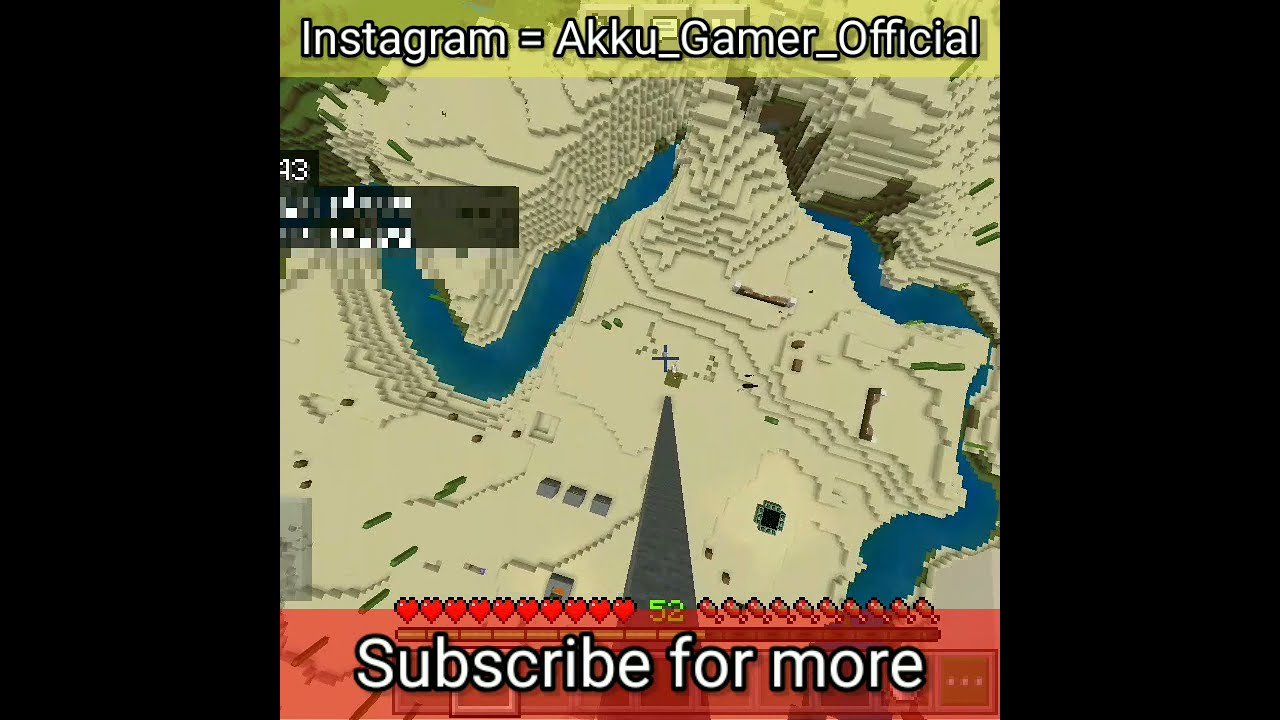 Top 5 Hardest Mlg in Minecraft ( Funny moment 🤣🤣🤣 ) [ AKKU GAMER ]