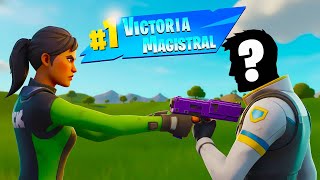 ELIMINO A ESTE STREAMER EN LA FINAL DE LA PARTIDA! | FORTNITE